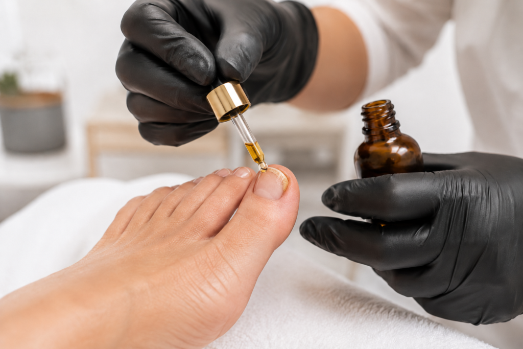 undecylenic acid toenail fungus topical oil treatment